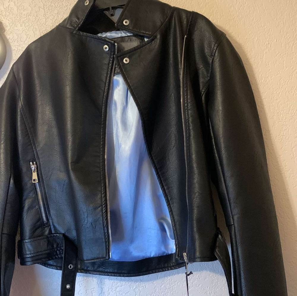 Ci Sono's Women's Vegan Leather Jacket